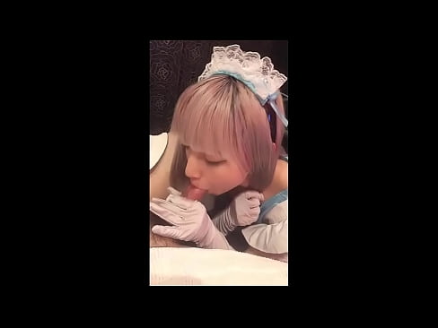 ❤️ بت ژاپنی [mayuka]، لباس خدمتکار فرانسوی، قسمت 1، دم دستی و حرکت تند و سریع با لوسیون ❤️❌ پورنو در ما