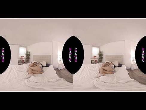 ❤️ PORNBCN VR دو لزبین جوان در واقعیت مجازی سه بعدی 4K 180 با شاخ از خواب بیدار می شوند ژنو بلوچی کاترینا مورنو ❤️❌ پورنو در ما
